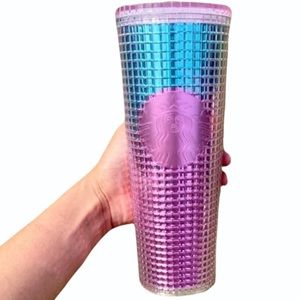 Starbucks tumbler pink/blue NEW